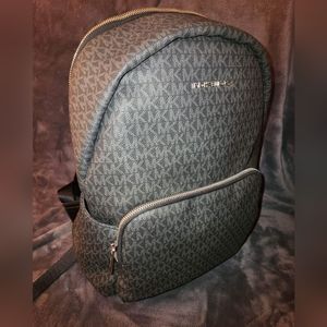 Michael Kors Large Black Backpack